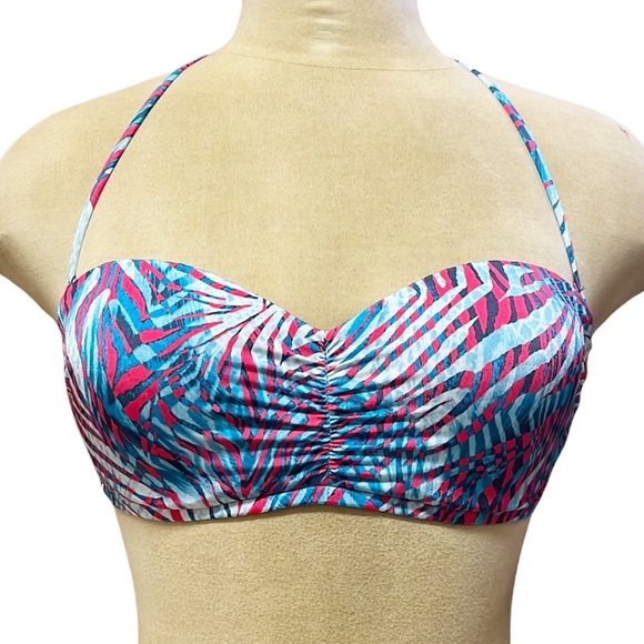 Victoria’s Secret Bikini Top Swimsuit Swim Bandeau 32C S New - Picture 1 of 6
